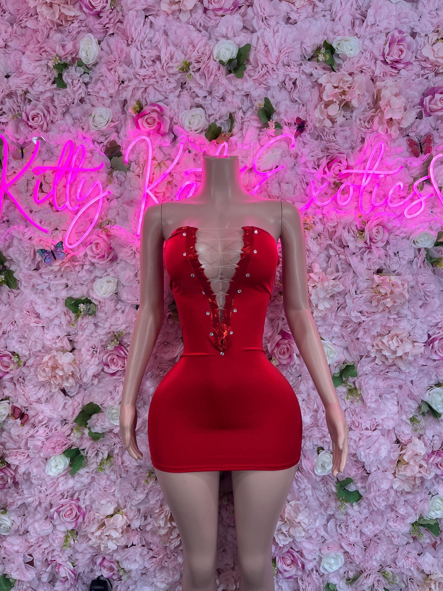 Red Dress  Perfect for Evening, Party, or Formal Wear | Bold and Stylish Women's Fashion Womens Clothing