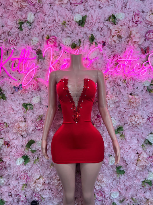 Red Dress  Perfect for Evening, Party, or Formal Wear | Bold and Stylish Women's Fashion Womens Clothing