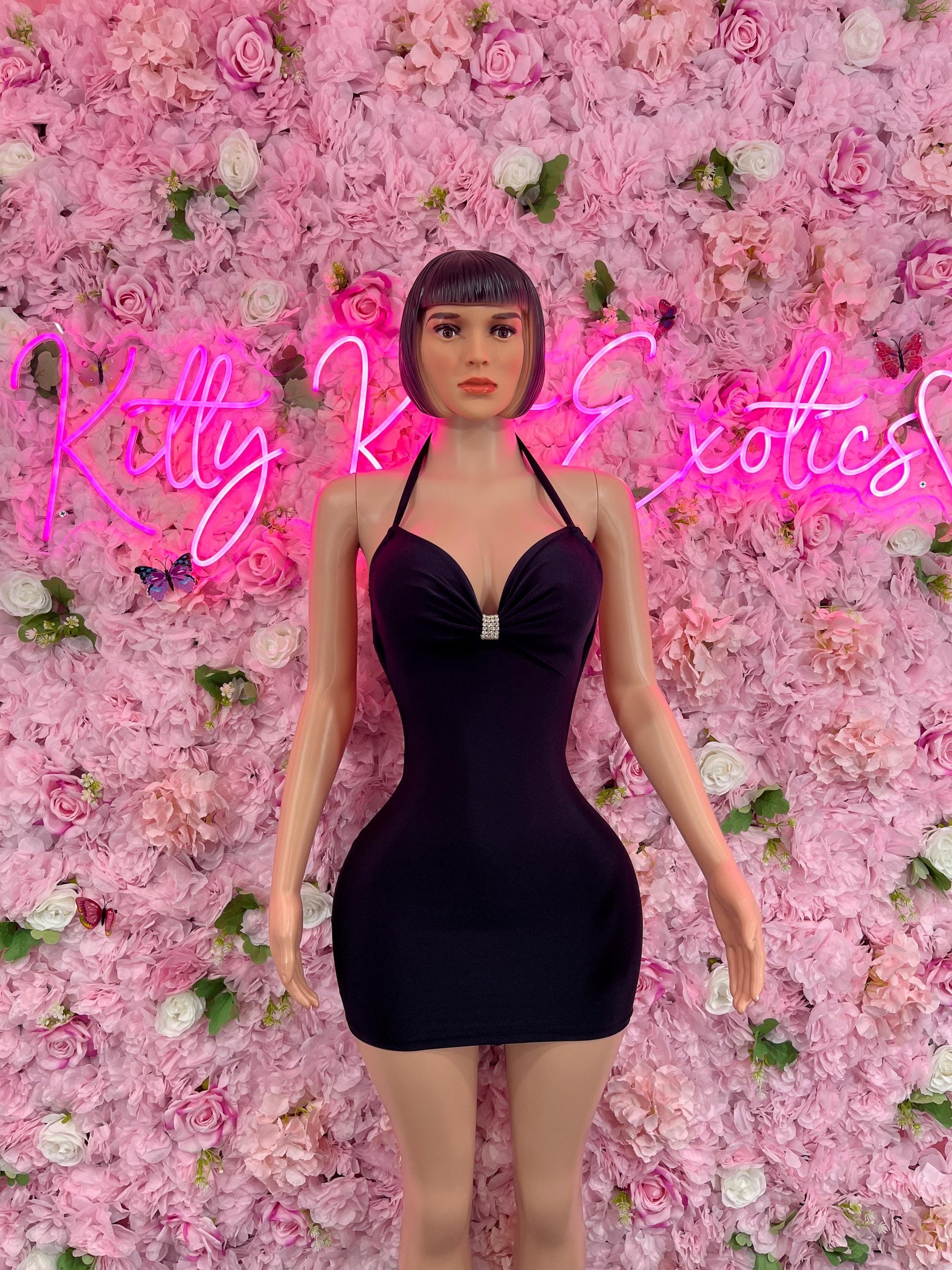 Black Dress Classic Little Black Dress for Evening, Party, or Casual W Kittykatexotics Black Dress Classic Little Black Dress for Evening, Party, or Casual W Kittykatexotics