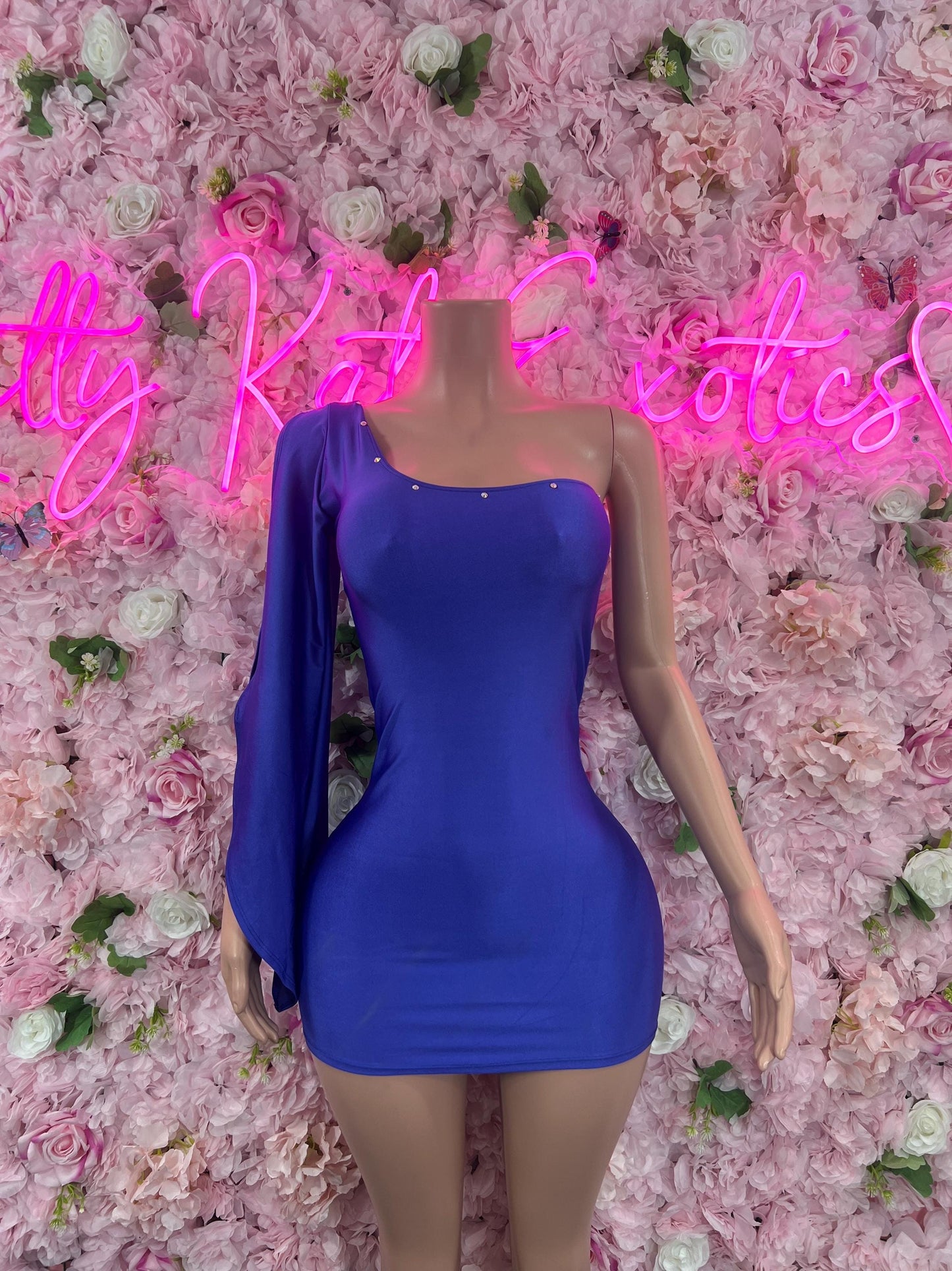 Dress Purple Flare  Soft and Elegant Party, Evening, or Casual Wear | Luxurious Women's Fashion Womens Clothing