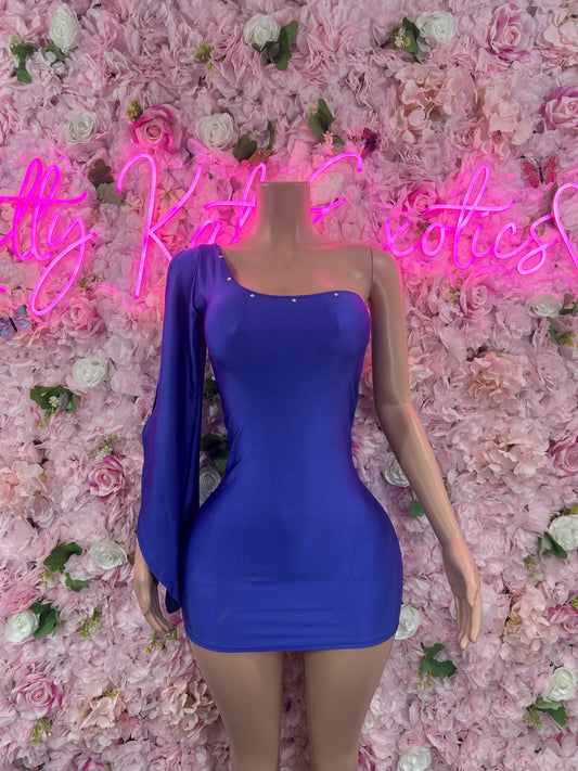 Dress Purple Flare  Soft and Elegant Party, Evening, or Casual Wear | Luxurious Women's Fashion Womens Clothing