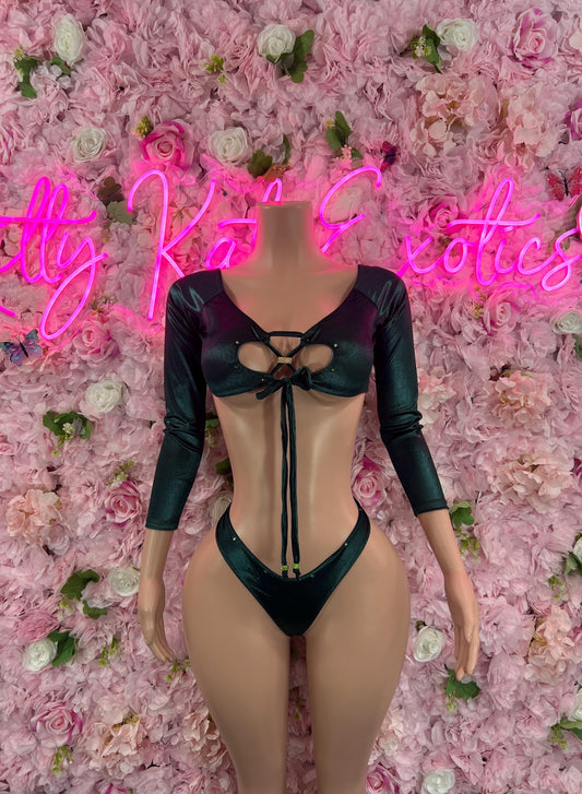 Two Piece Winter Green