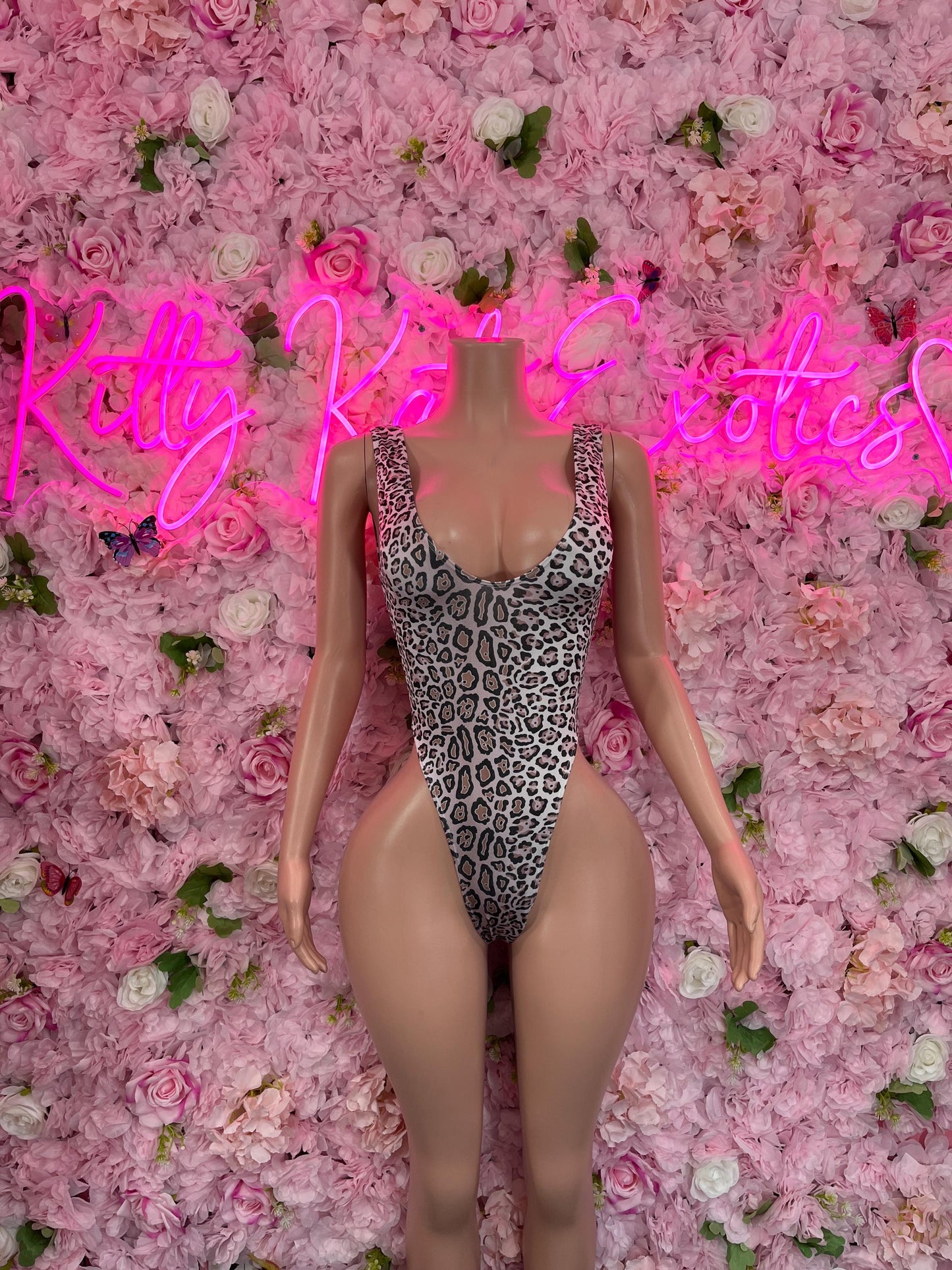 One  Piece Bodysuit Leopard  Sexy Outfit for Parties, Animal Print, Clubwear, or Festivals |  Exotic DancewearOne Piece Leopard Bodysuit