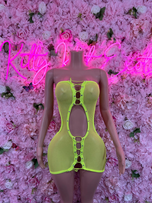 New YearsNeon Mesh Dress  Sexy Dancewear & Ravewear for Festivals, Clubbing, and Party Outfits | Bold EDM Fashion Womens Clothing