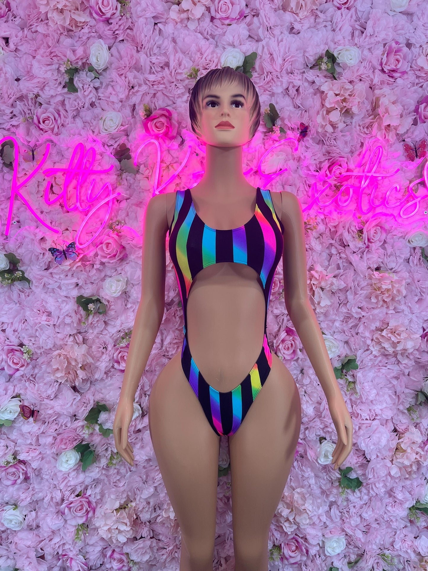 Exotic DancewearOne Piece Multicolor