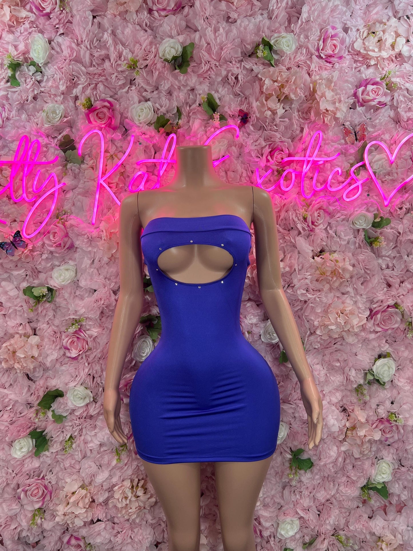 Blue Dress  Perfect for Bridal, Party, or Casual Wear | Timeless Women's Fashion Womens Clothing