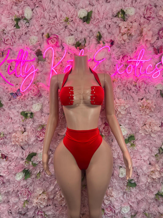 Two Piece Red