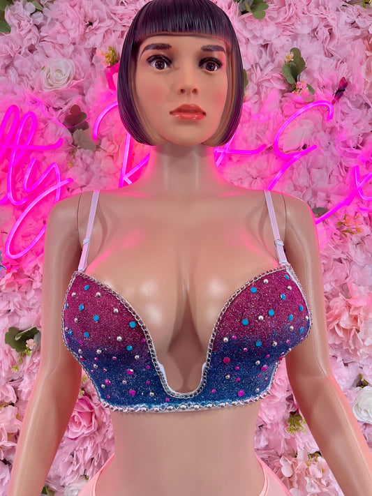 Ravewear Custom Bra “Galaxy Dancewear Ravewear Top