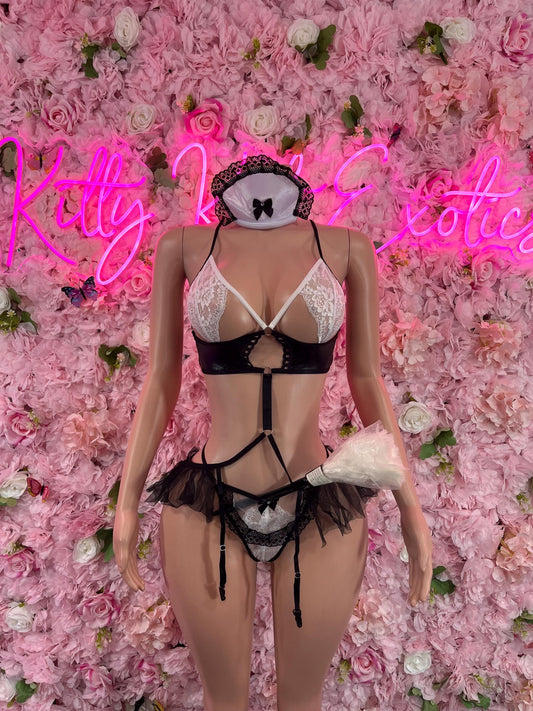 Halloween Costume “Maid - All Accessories Shown Included