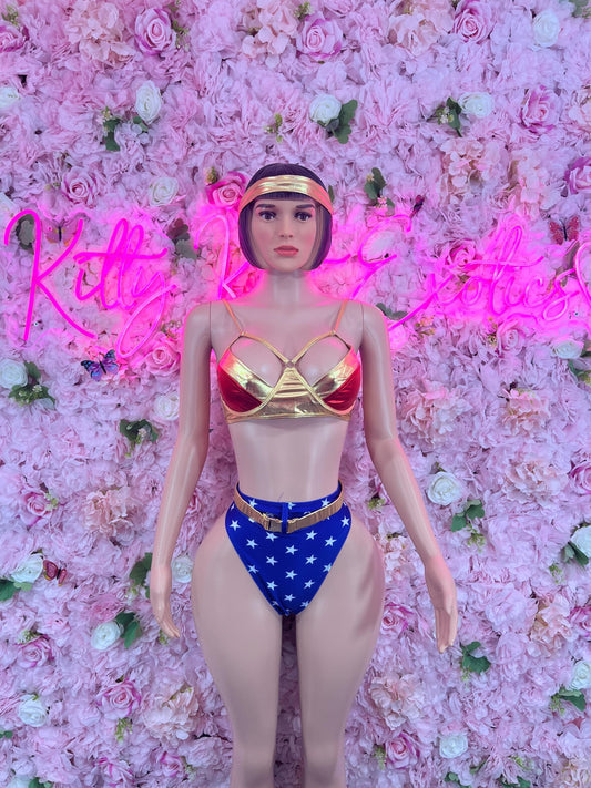 Costume Wonder Women All Accessories Shown Included