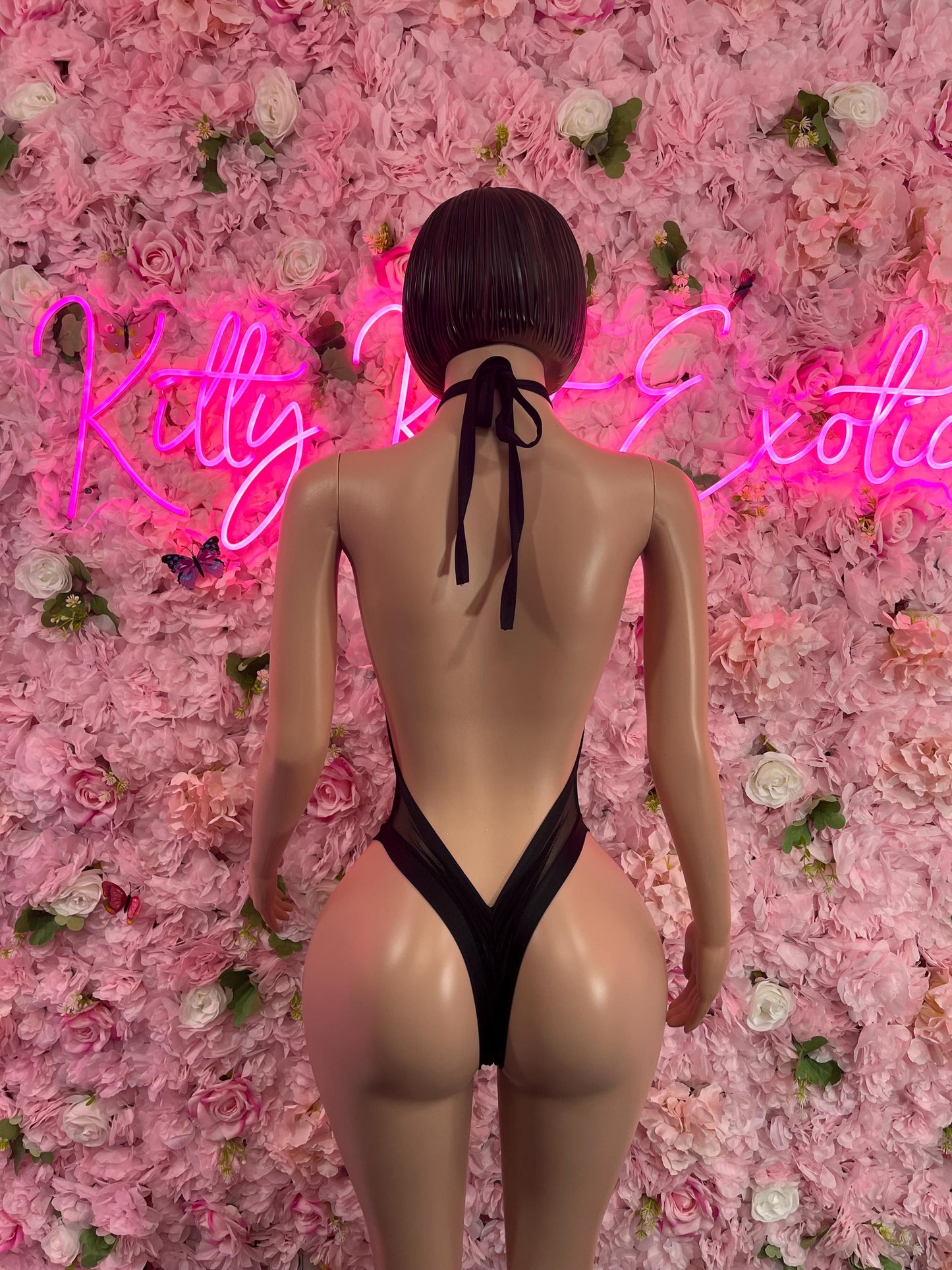 One Piece Bodysuit Black Ravewear Festival wear