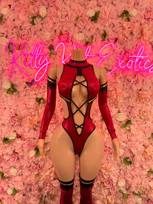 Costume “Kitana All Accessories Shown Included