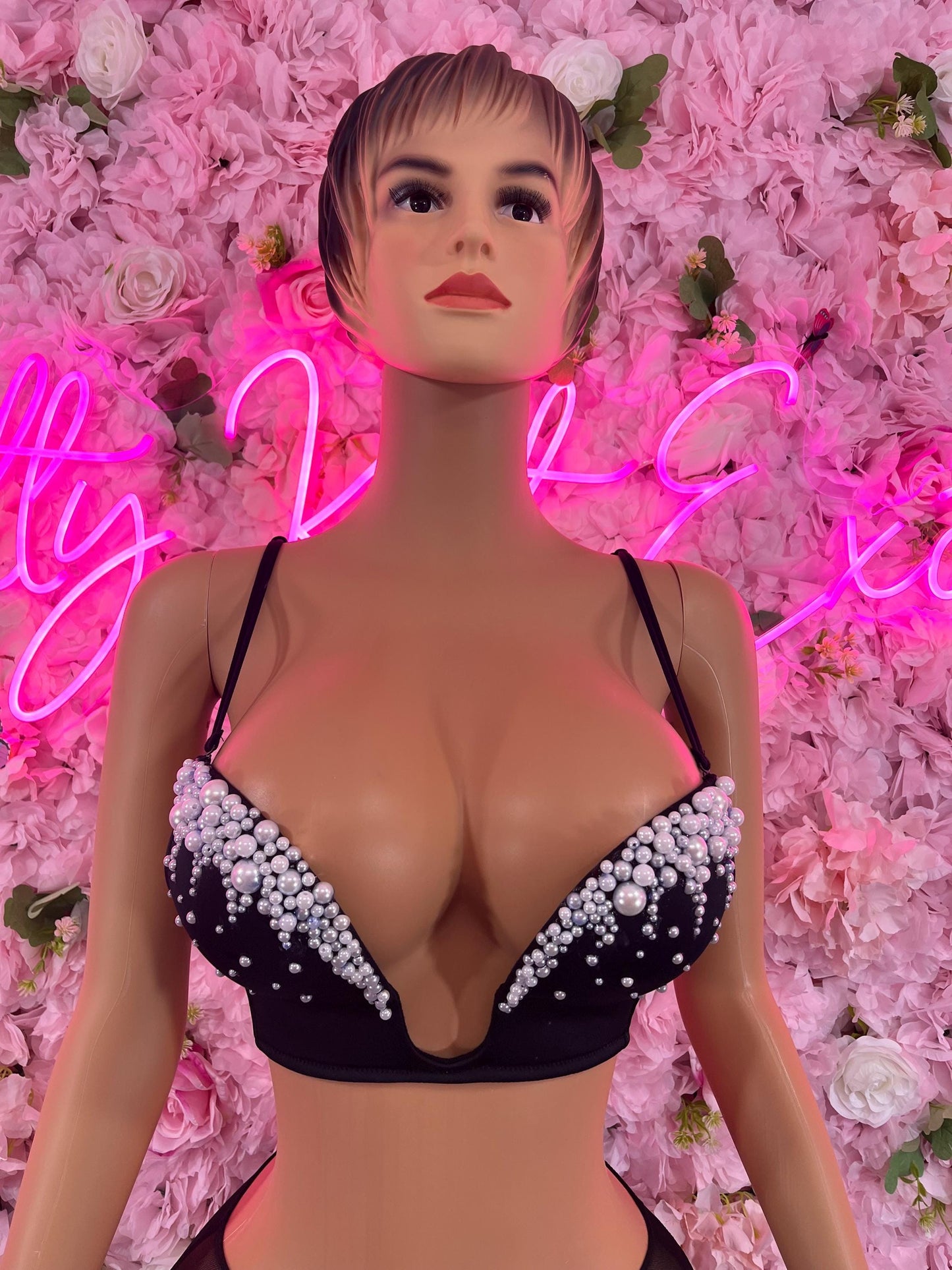 Ravewear Custom Bra “Pearl Drip Dancewear Ravewear Top