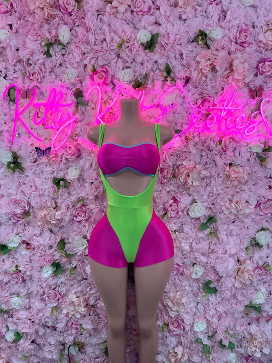 Halloween Costume “80s Trainer - All Accessories Shown Included (small )