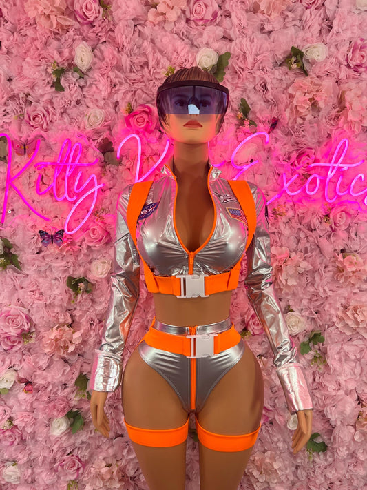 Halloween Costume “Space Ranger  All Accessories Shown Included Festival wear