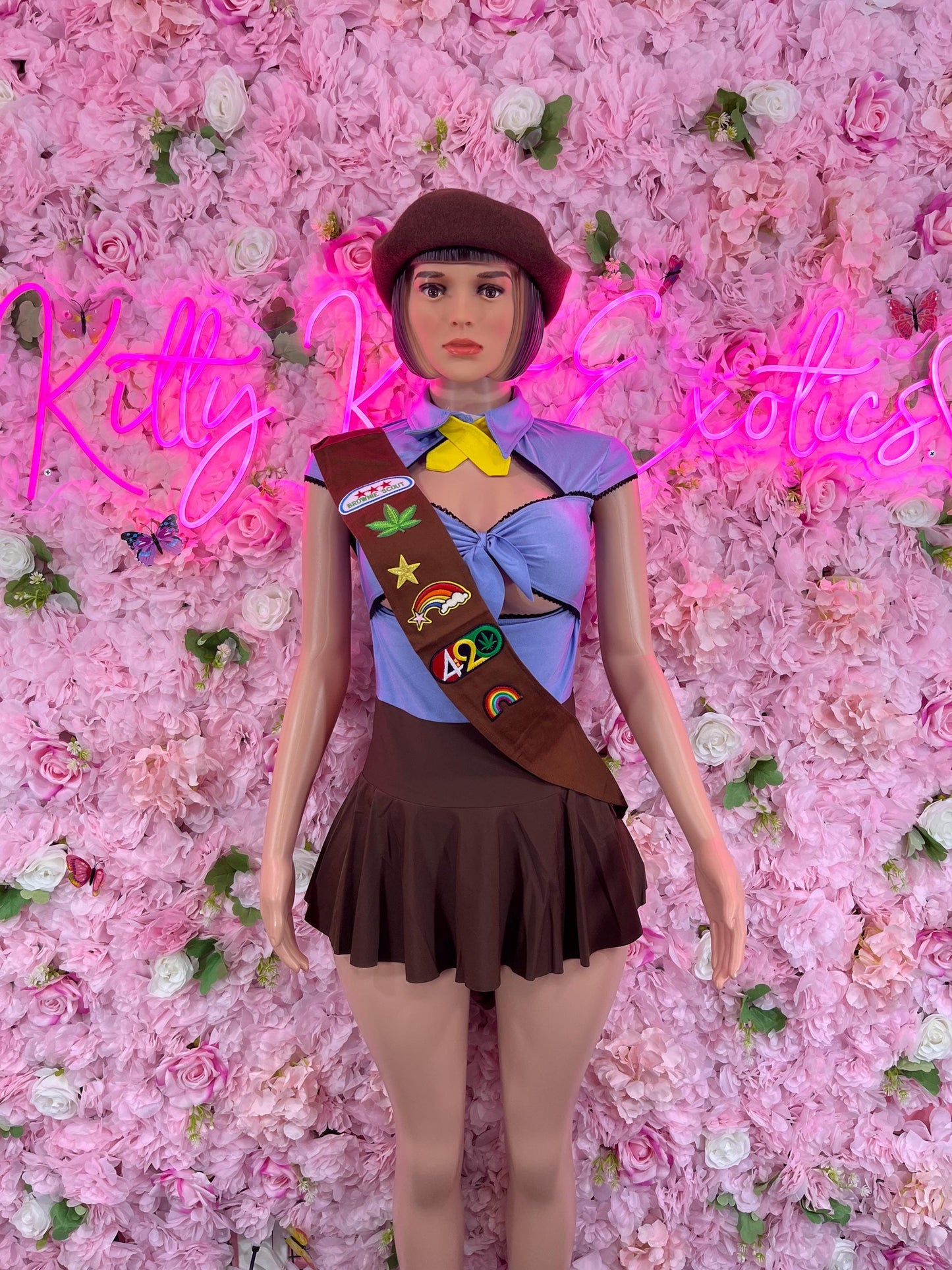 Halloween Costume “Girl Scout - All Accessories Shown Included (medium)