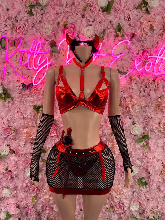 Halloween Costume “Devil  - All Accessories Shown Included