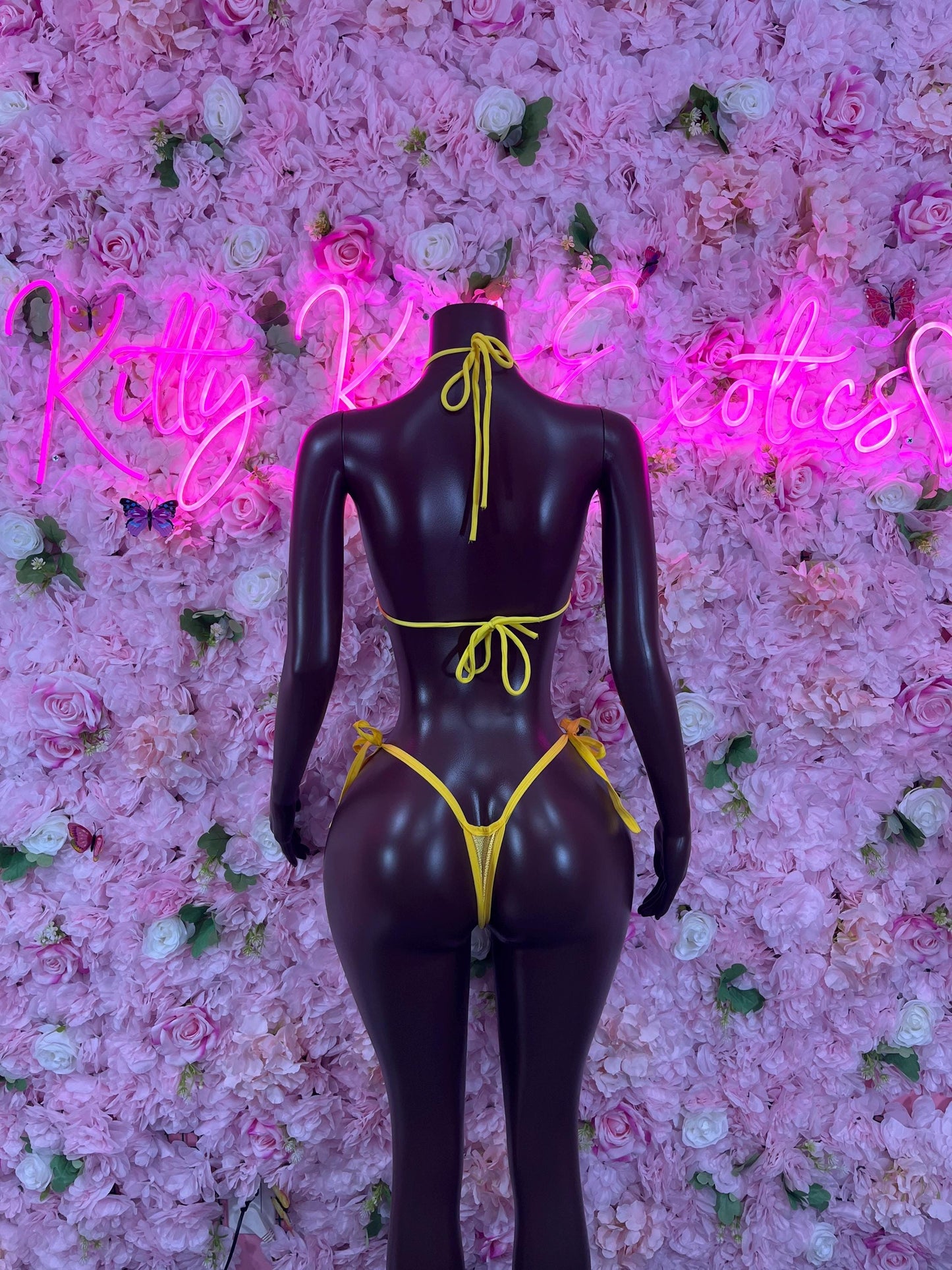 Two Piece Bikini Bikini Exotic Dancewear Performance Wear Stripper wear