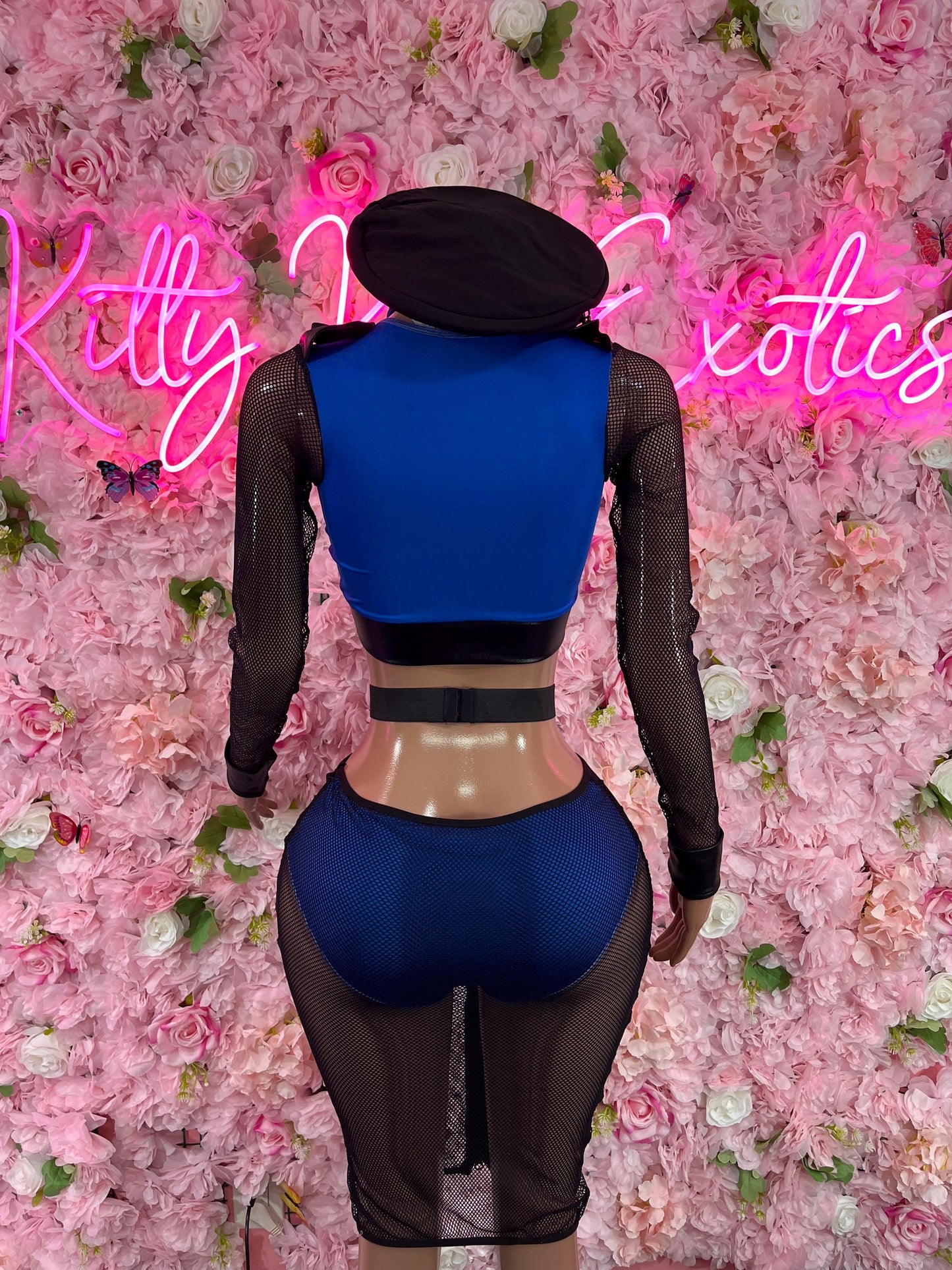 Halloween Costume “Police - All Accessories Shown Included Ravewear Festival wear