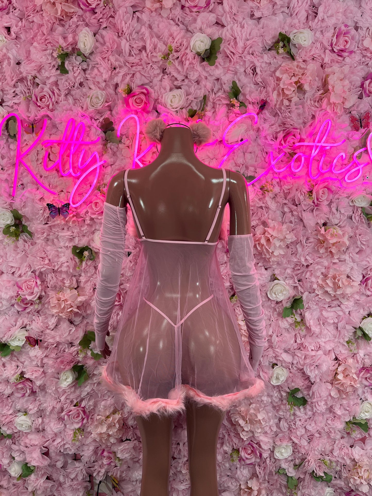 Halloween Costume “Sexy Teddy Bear  - All Accessories Shown Included Ravewear Festival wear