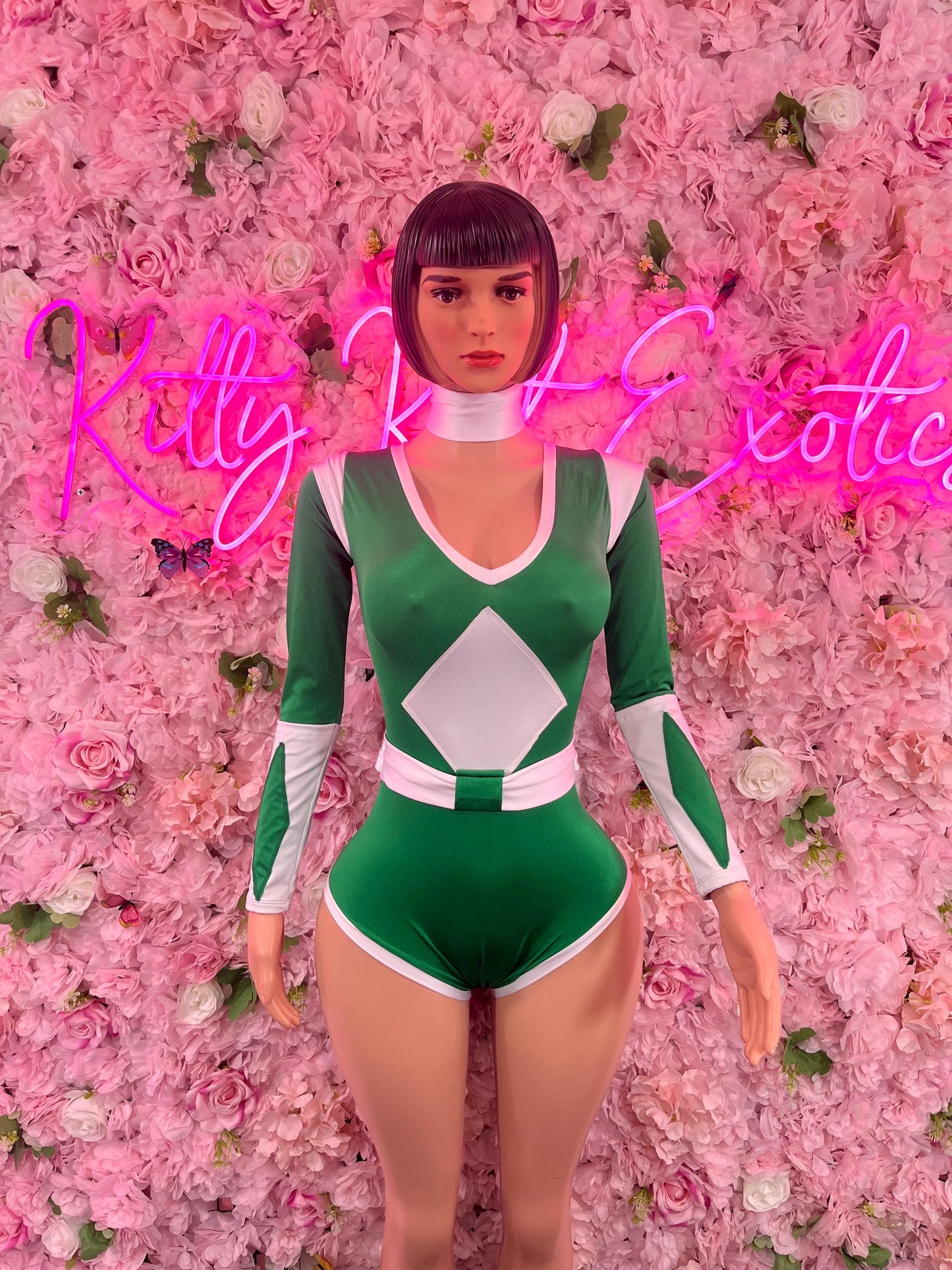 Halloween Costume “Power Ranger Custom Package 6- All Accessories Shown Included