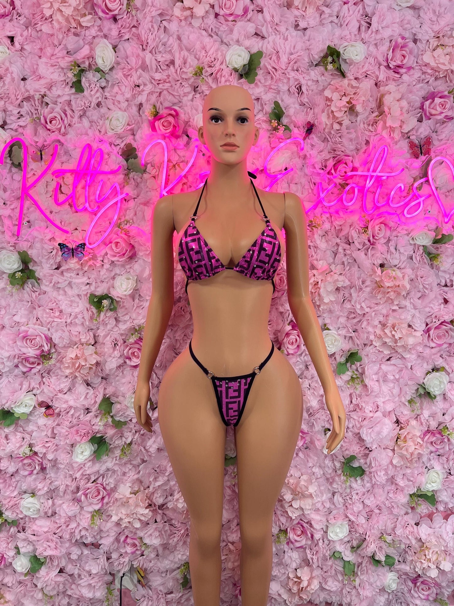 Two Piece Bikini  Dancewear Swimwear Beachwear