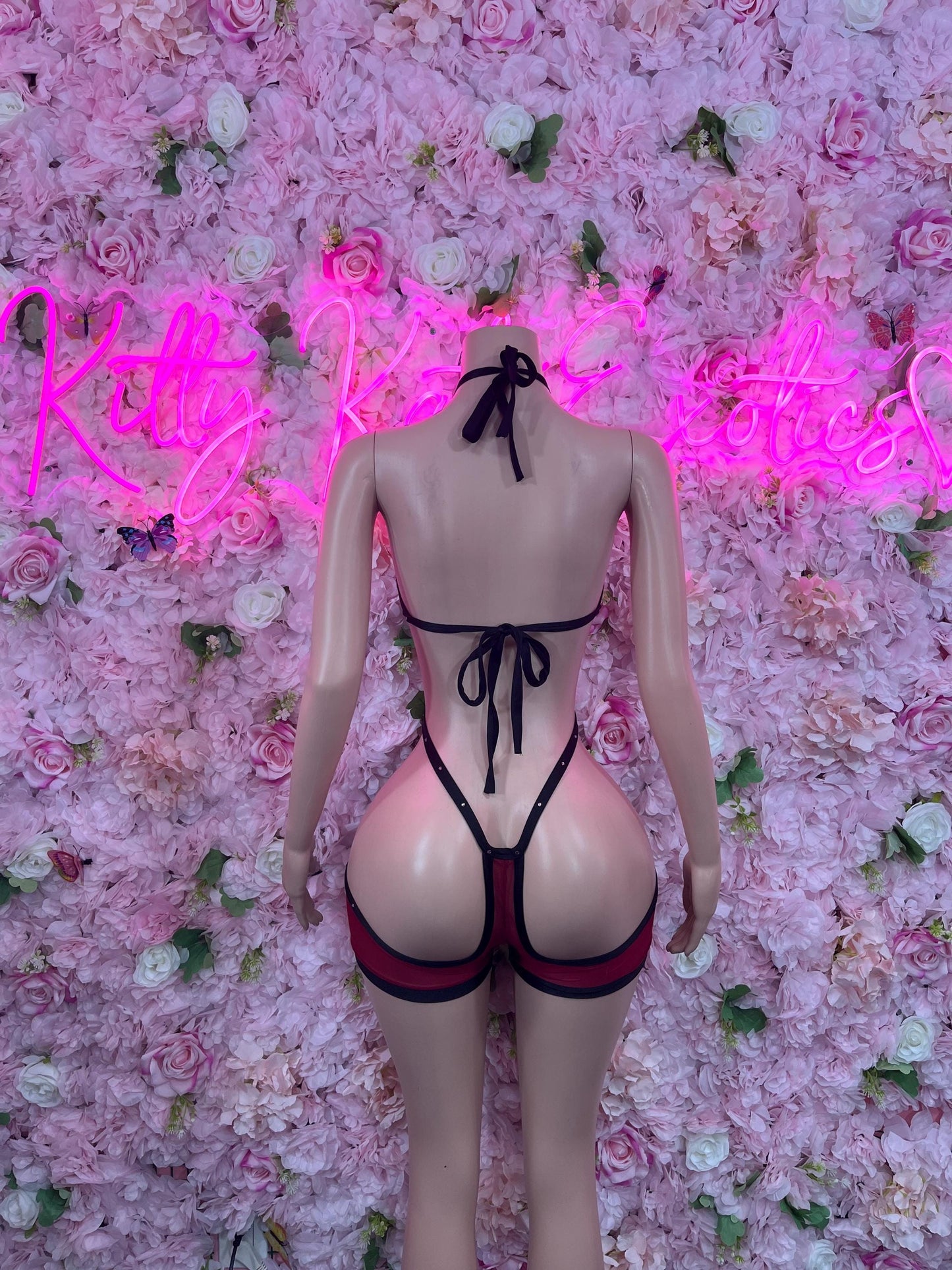 One Piece Mesh Burgundy   Sexy Dancewear & Ravewear for Festivals, Clubbing, and Party Outfits | Bold EDM FashionOne Piece Neon