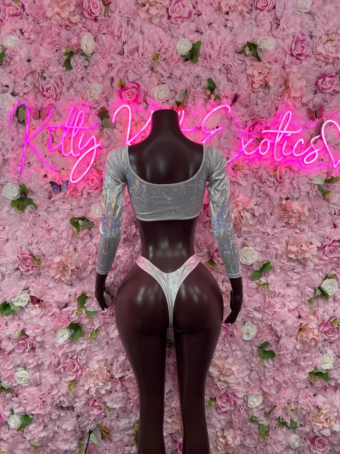 Sexy Santa Christmas Costume - Two Piece Holiday Outfit - Festive Womens Christmas Lingerie Christmas