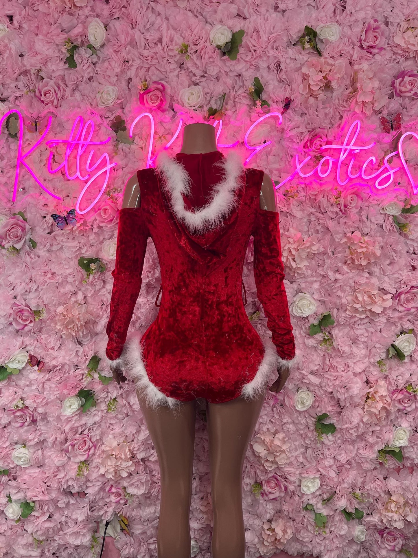 Naughty Santa Sexy Santa Christmas l Costume Set Holiday Outfit - Festive Womens Christmas Lingerie Christmas