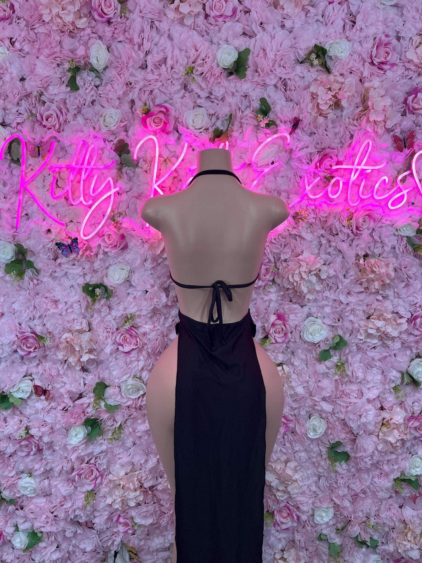 Gown Black  Soft and Elegant Party, Evening, or Casual Wear | Luxurious Women's Fashion