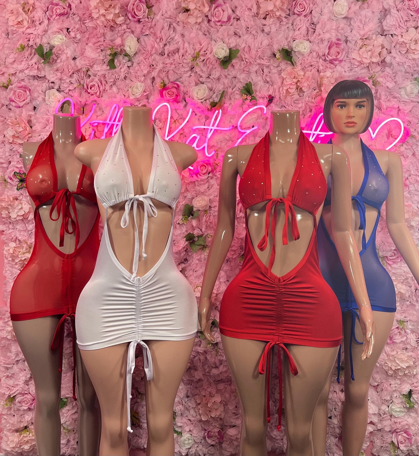 New YearsRed Dress  - Exotic Dancewear  Elegant and Sexy Evening Dress for Performers, Events, or Special Occasions Womens Clothing