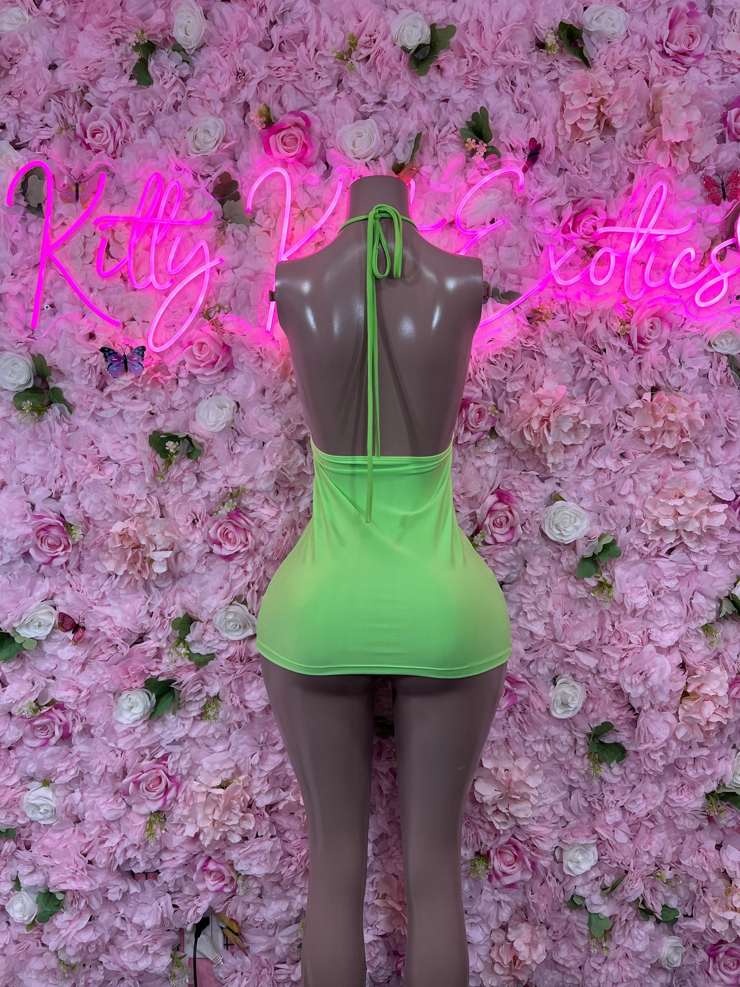 New YearsDress Green  Exotic Dancewear for Performers, Raves, or Night Out | Bottle girl Outfits Womens Clothing