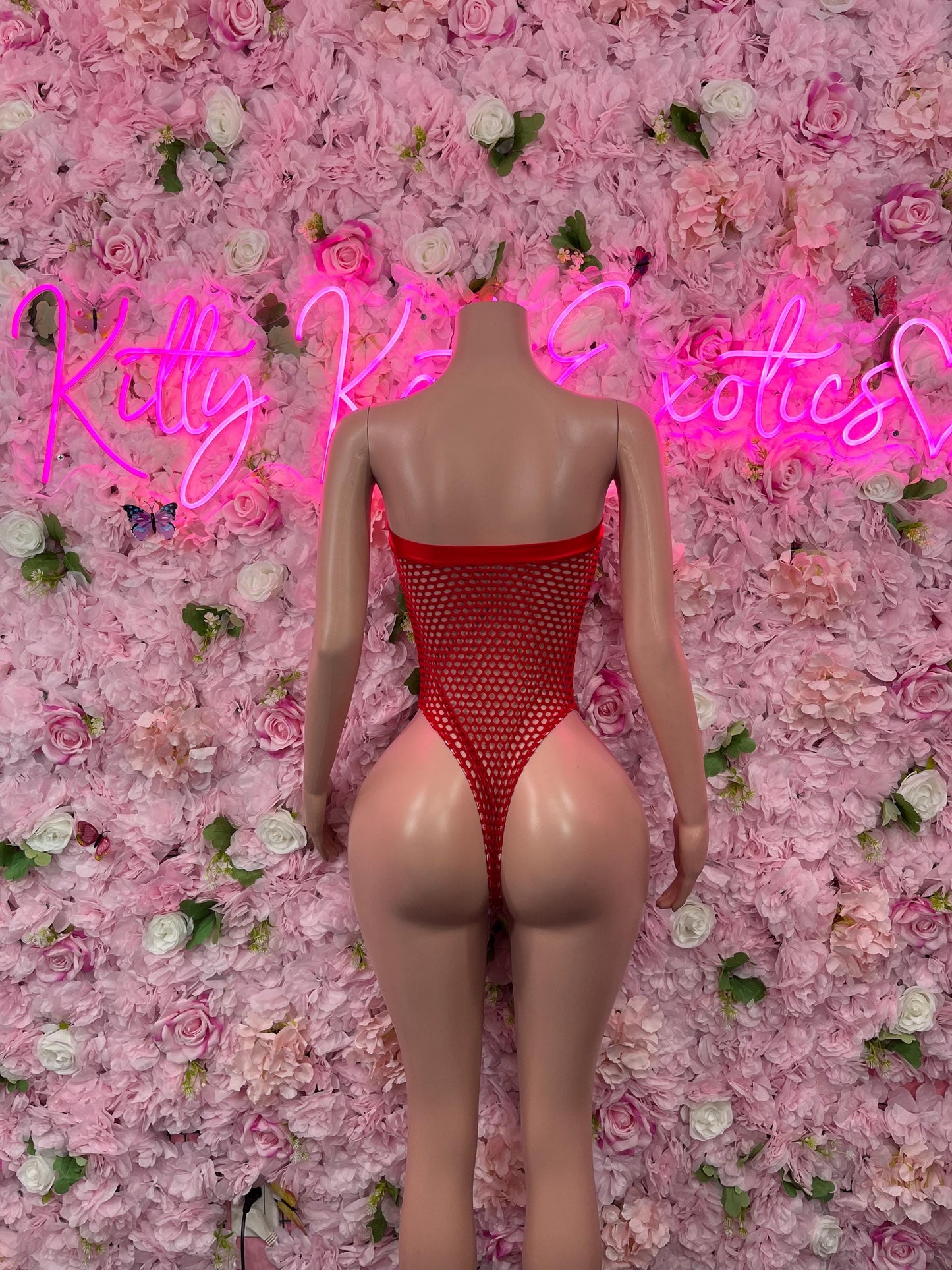 Bottlegirl One-Piece Red  Bodysuit  Exotic Dancewear for Performers, Raves, or Night Out | Bottle girl Outfits