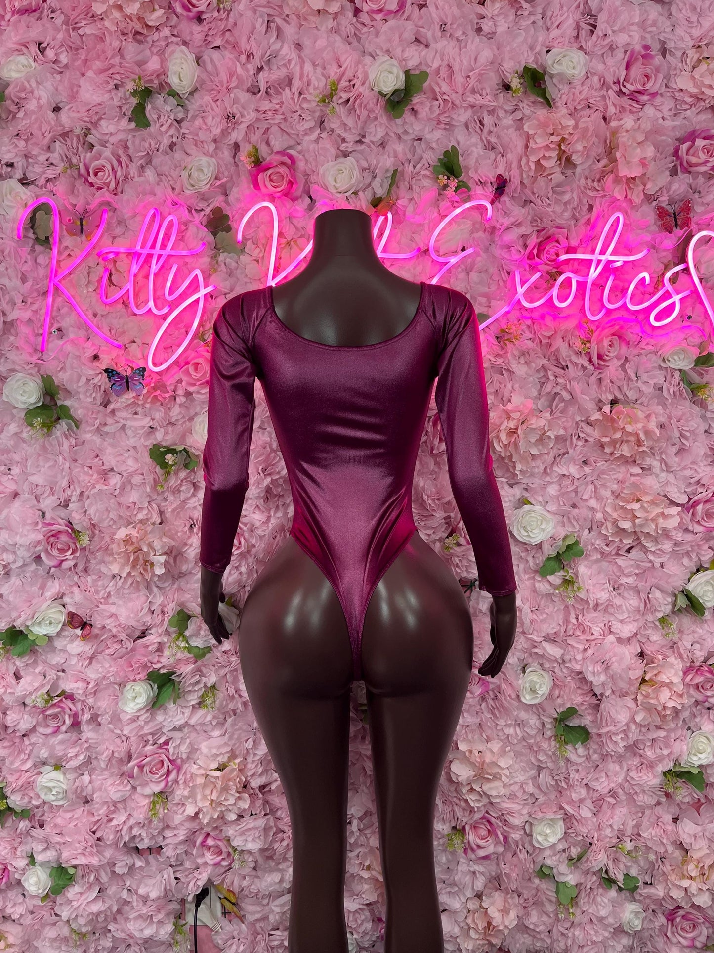 Bottlegirl One-Piece Purple  Bodysuit  Exotic Dancewear for Performers, Raves, or Night Out | Bottle girl Outfits