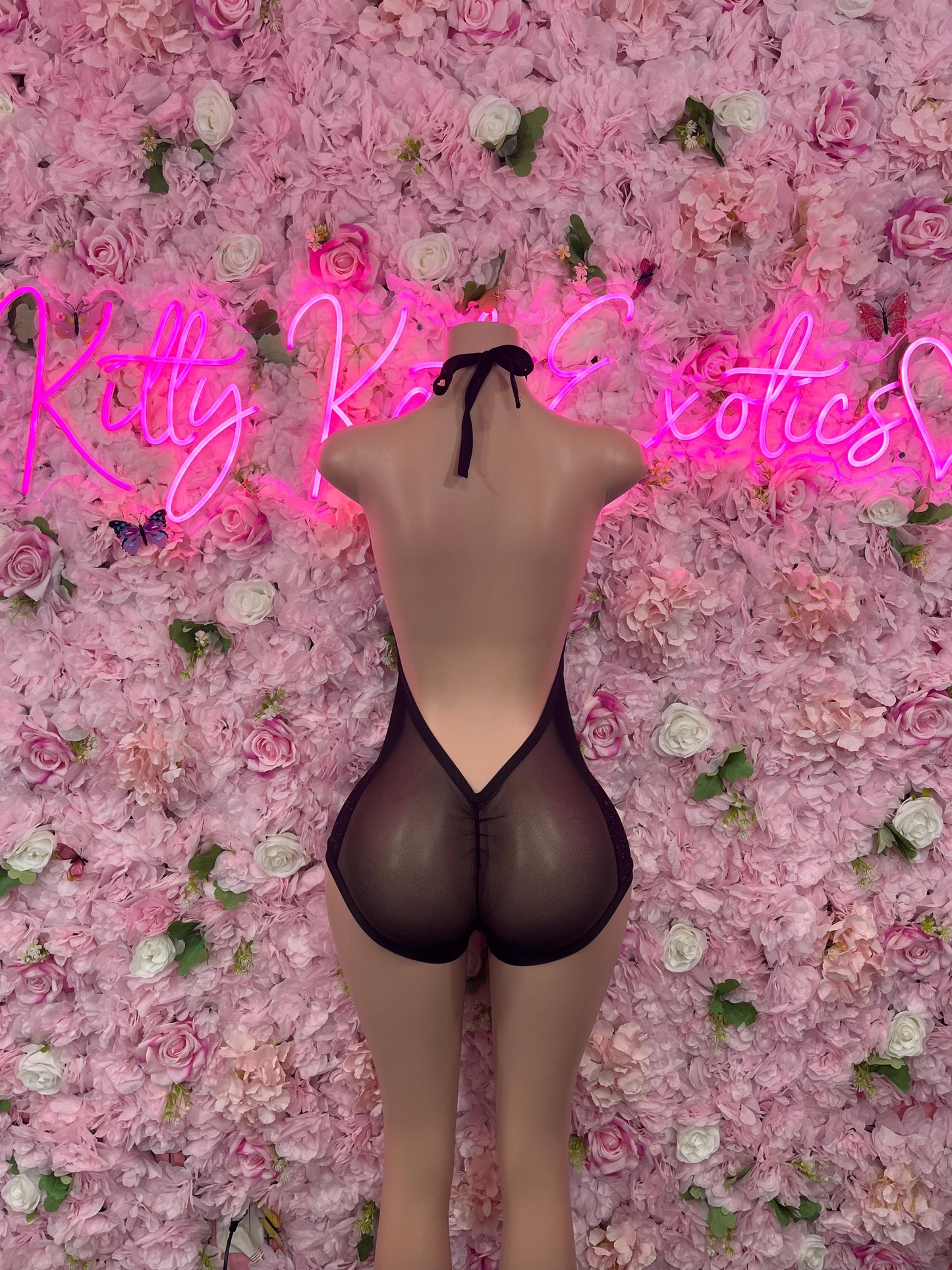 Bottlegirl One-Piece Black  Bodysuit  Exotic Dancewear for Performers, Raves, or Night Out | Bottle girl Outfits