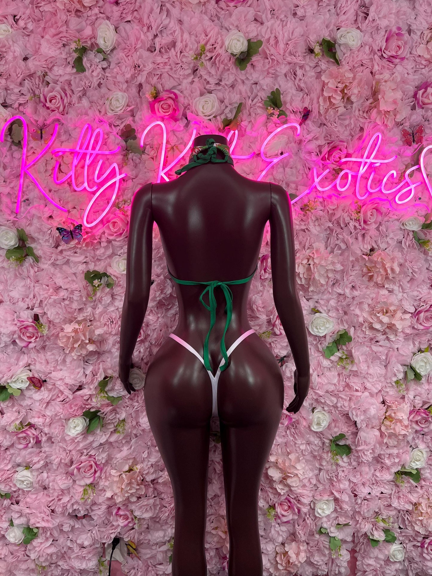 Christmas Sexy Santa  Costume - Two Piece Holiday Outfit - Festive Womens Christmas Lingerie Christmas