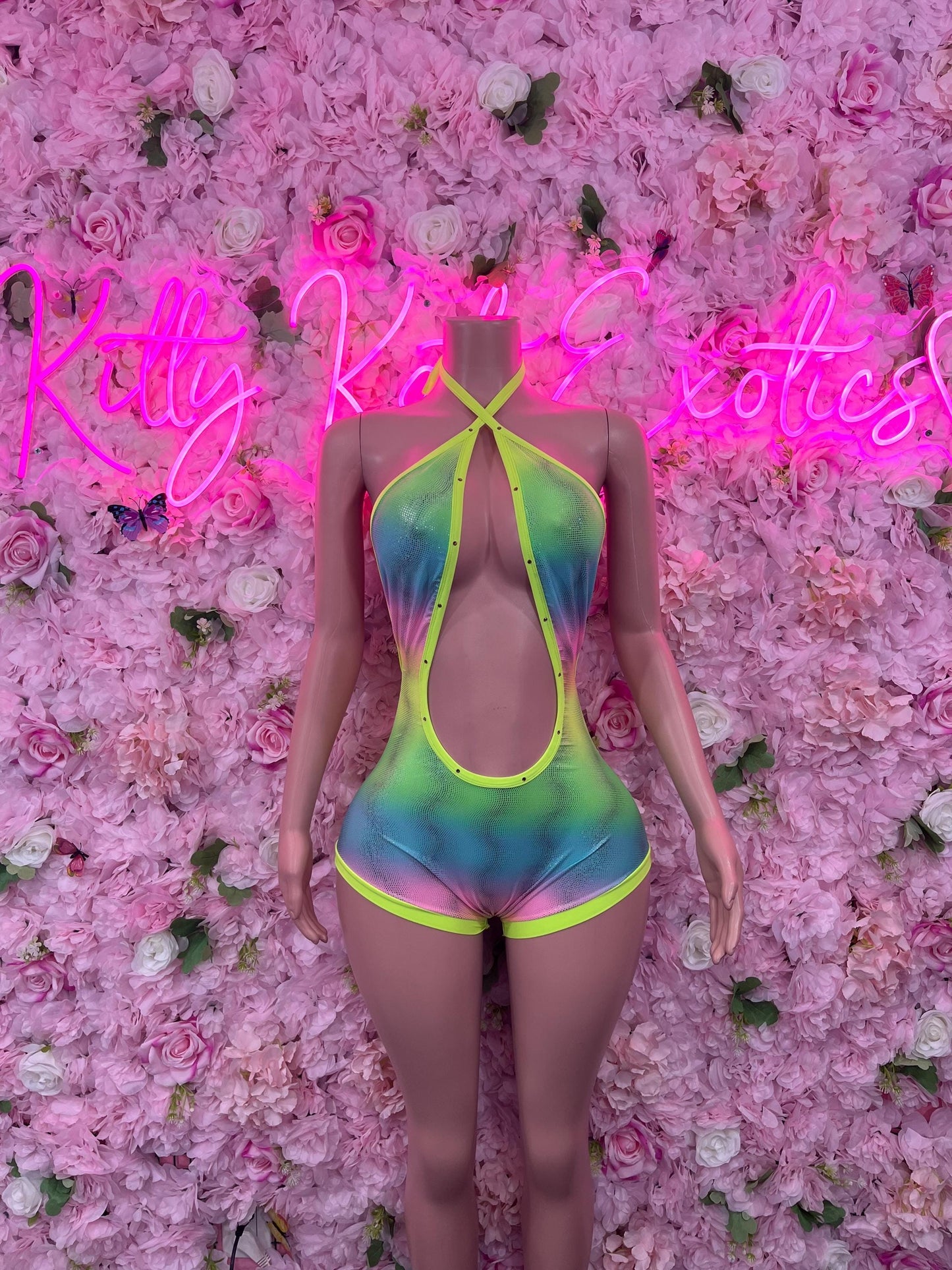 Christmas Sexy Santa  Costume - Two Piece Holiday Outfit - Festive Womens Christmas Lingerie