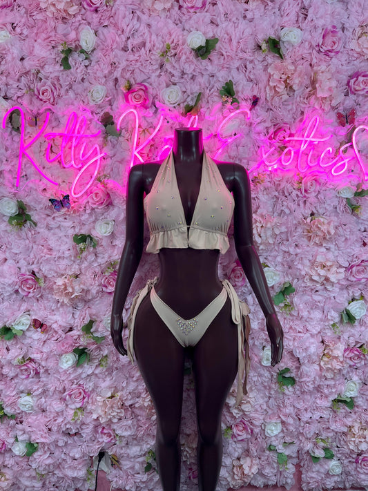 Exotic Dancewear Two-Piece Bikini  Dancewear Festival wear Ravewear