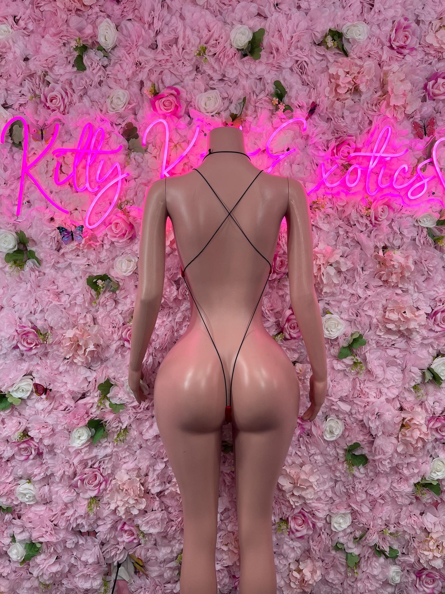 Valentines Day Naughty Santa Sexy Santa Christmas Costume - One Piece Red Holiday Outfit - Festive Womens Christmas Lingerie Christmas