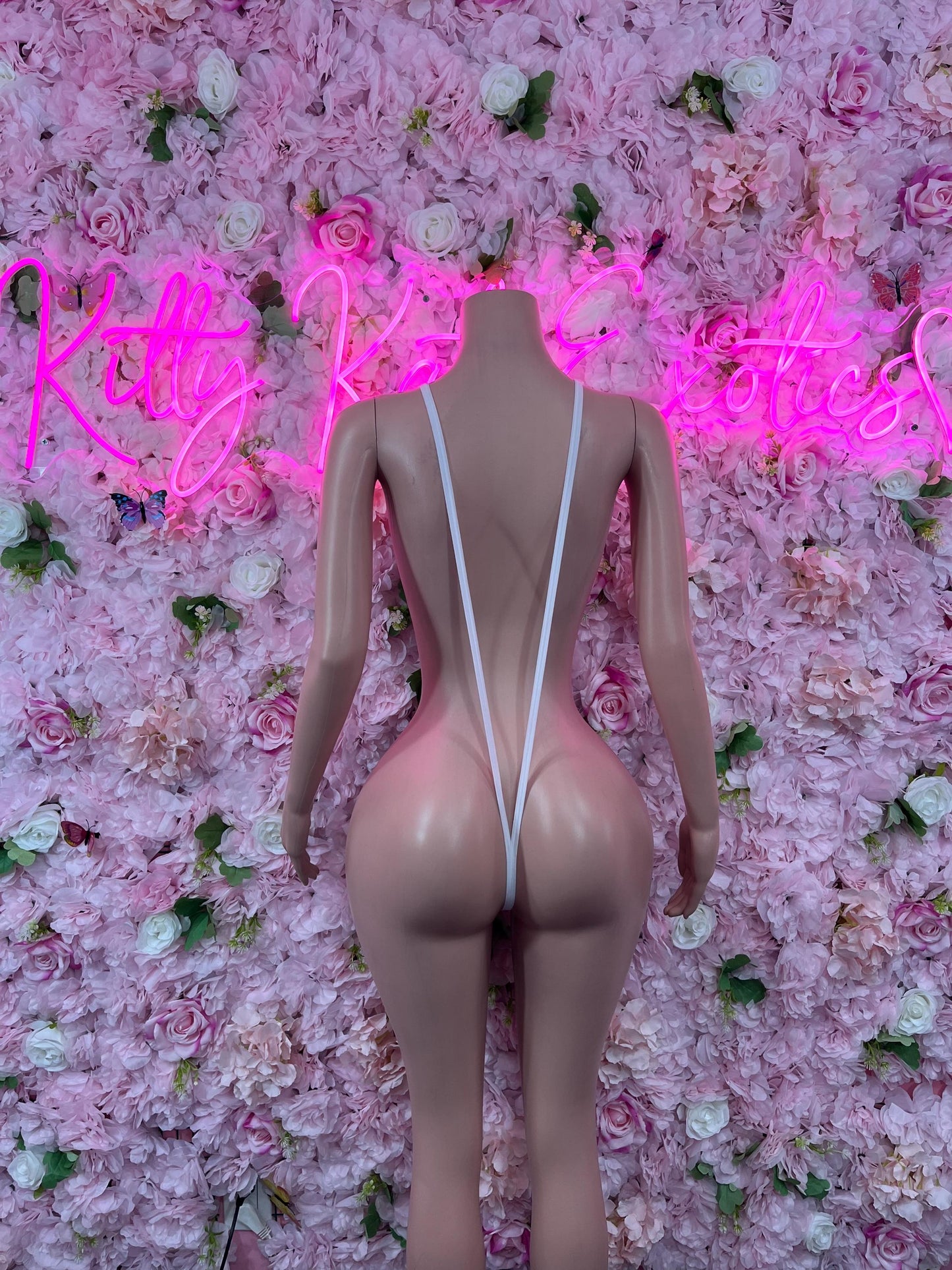 Sexy Santa Christmas Costume - One Piece Holiday Outfit - Festive Womens Christmas Lingerie Christmas