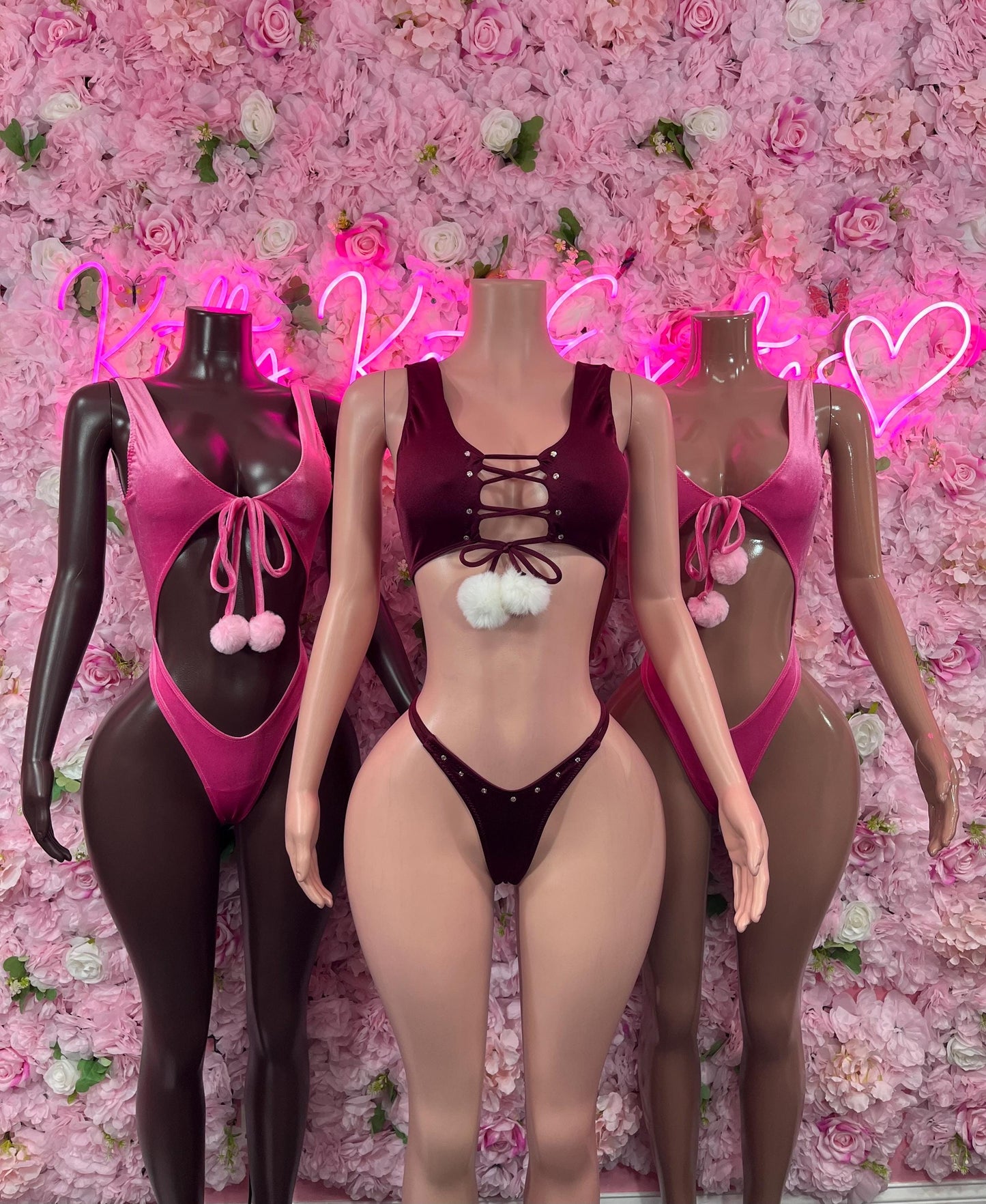 Naughty Santa Sexy Santa Christmas Costume - Two Piece Holiday Outfit - Festive Womens Christmas Lingerie Christmas