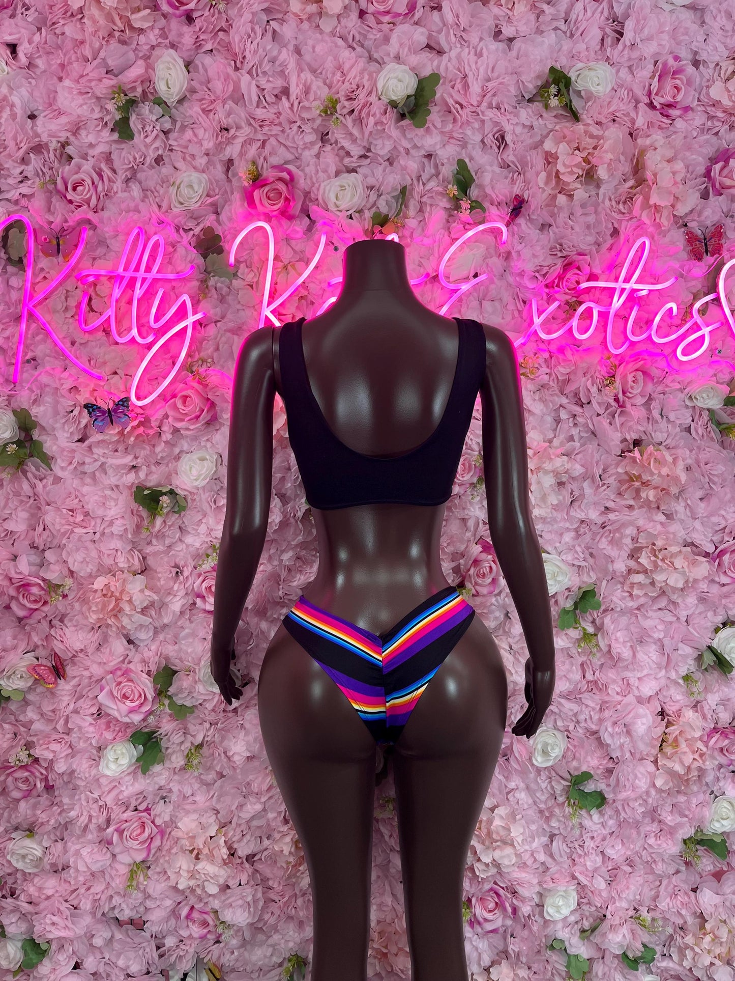 Two Piece Multicolor Fedtivalwear Ravewear