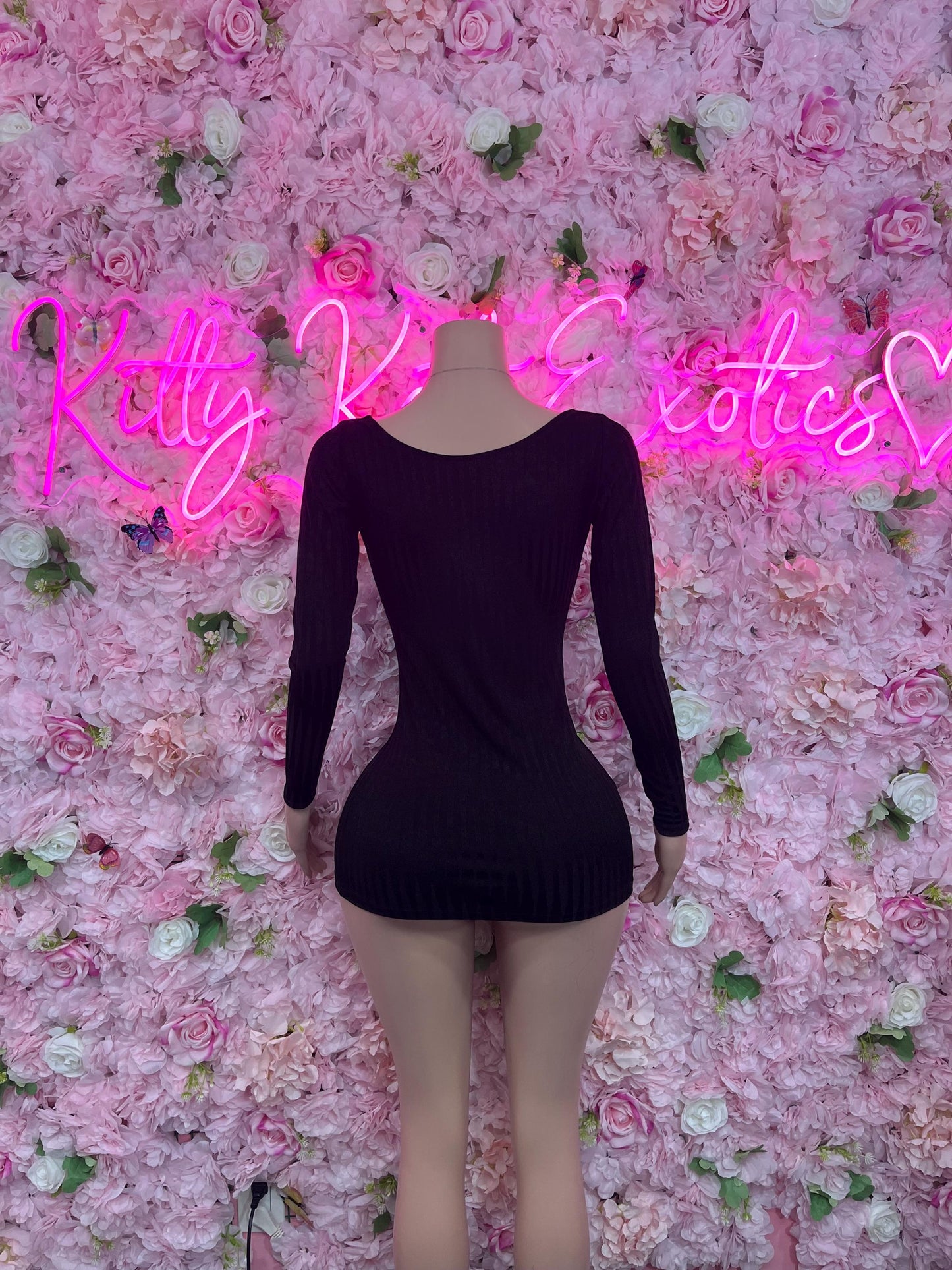 Black Dress  - Exotic Dancewear  Elegant and Sexy Evening Dress for Performers, Events, or Special Occasions Womens Clothing