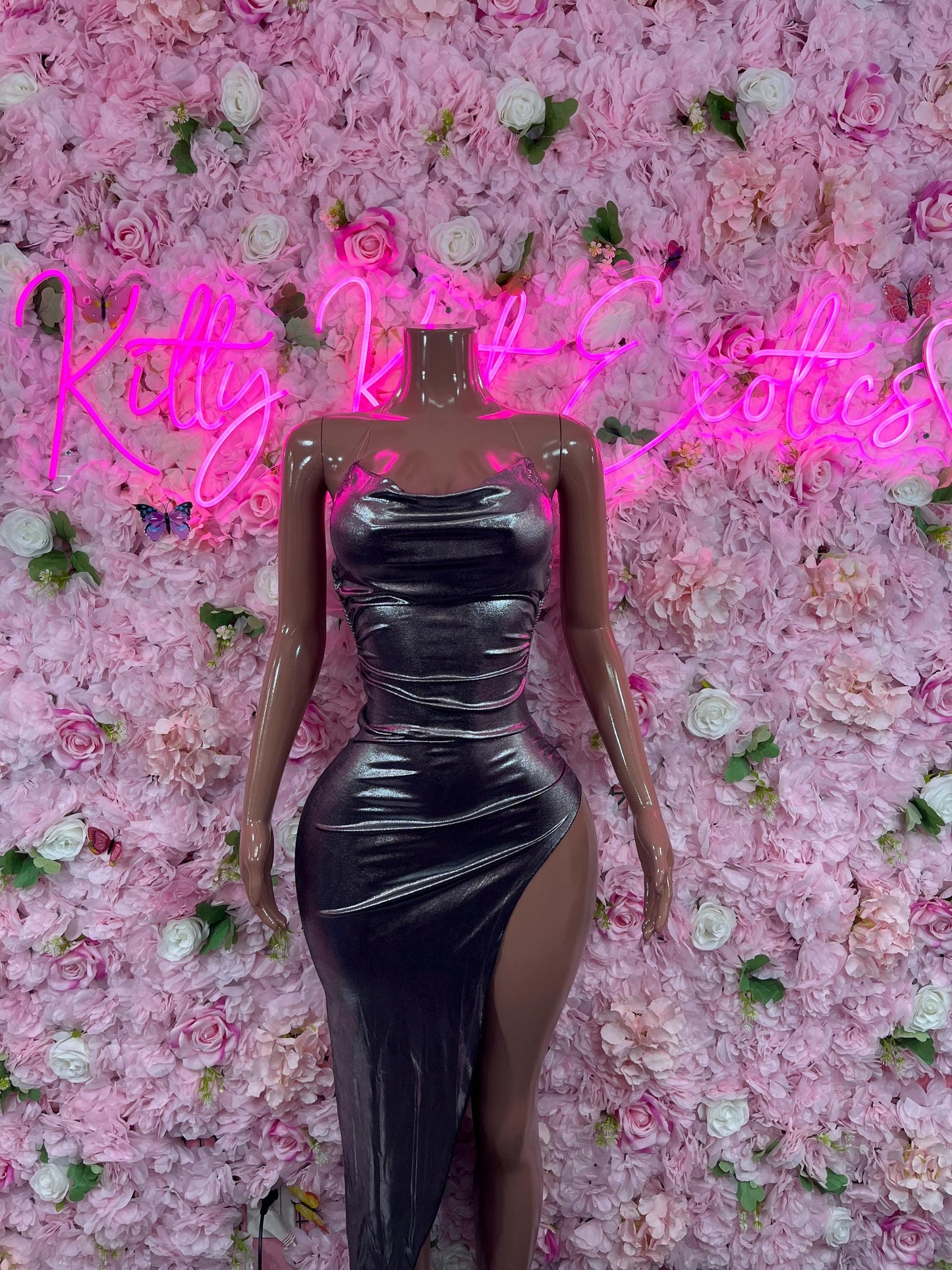 New YearsPlatnium Dress  Soft and Elegant Party, Evening, or Casual Wear | Luxurious Women's Fashion Womens Clothing