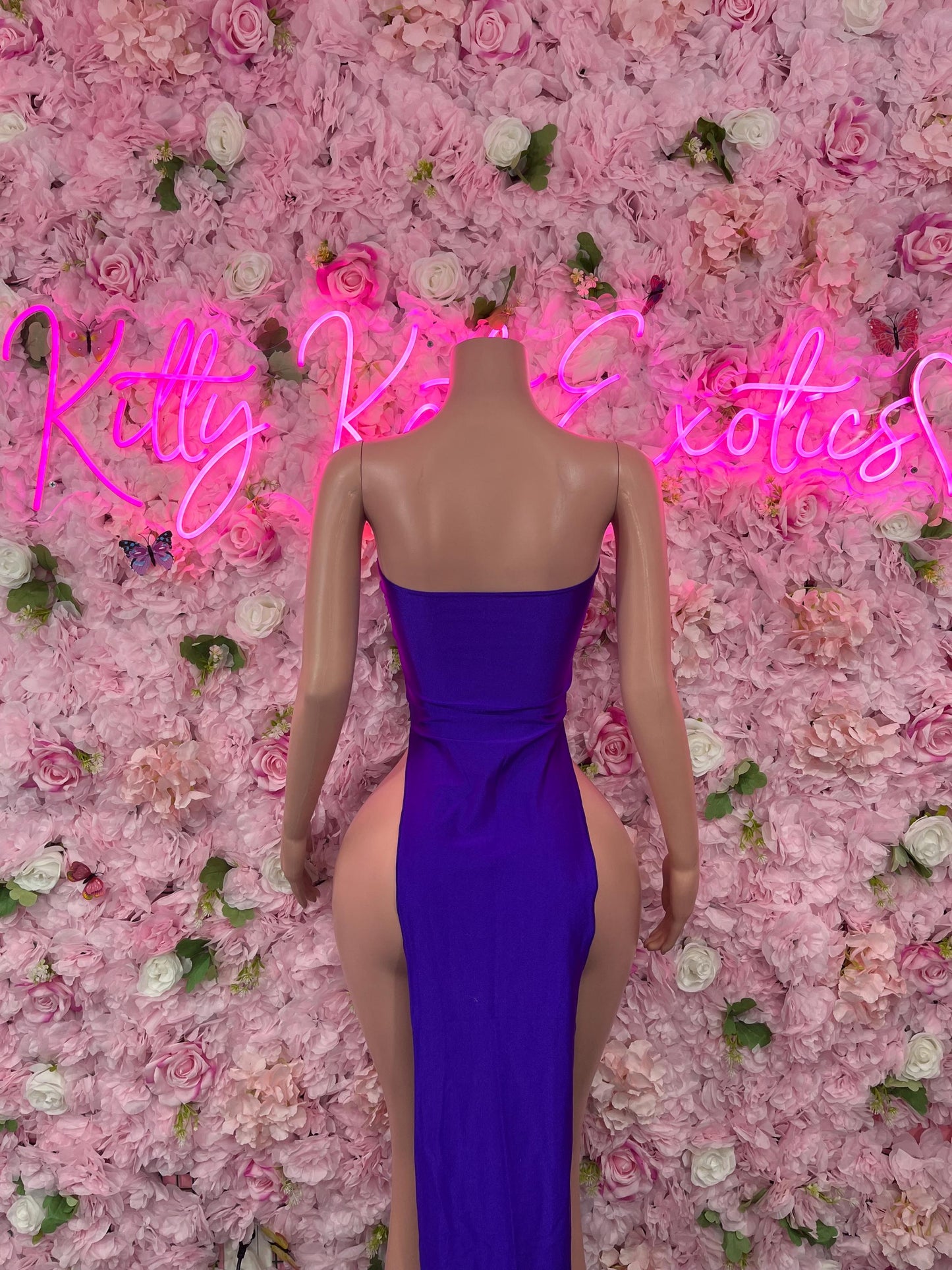 Gown Purple   Soft and Elegant Party, Evening, or Casual Wear | Luxurious Women's Fashion