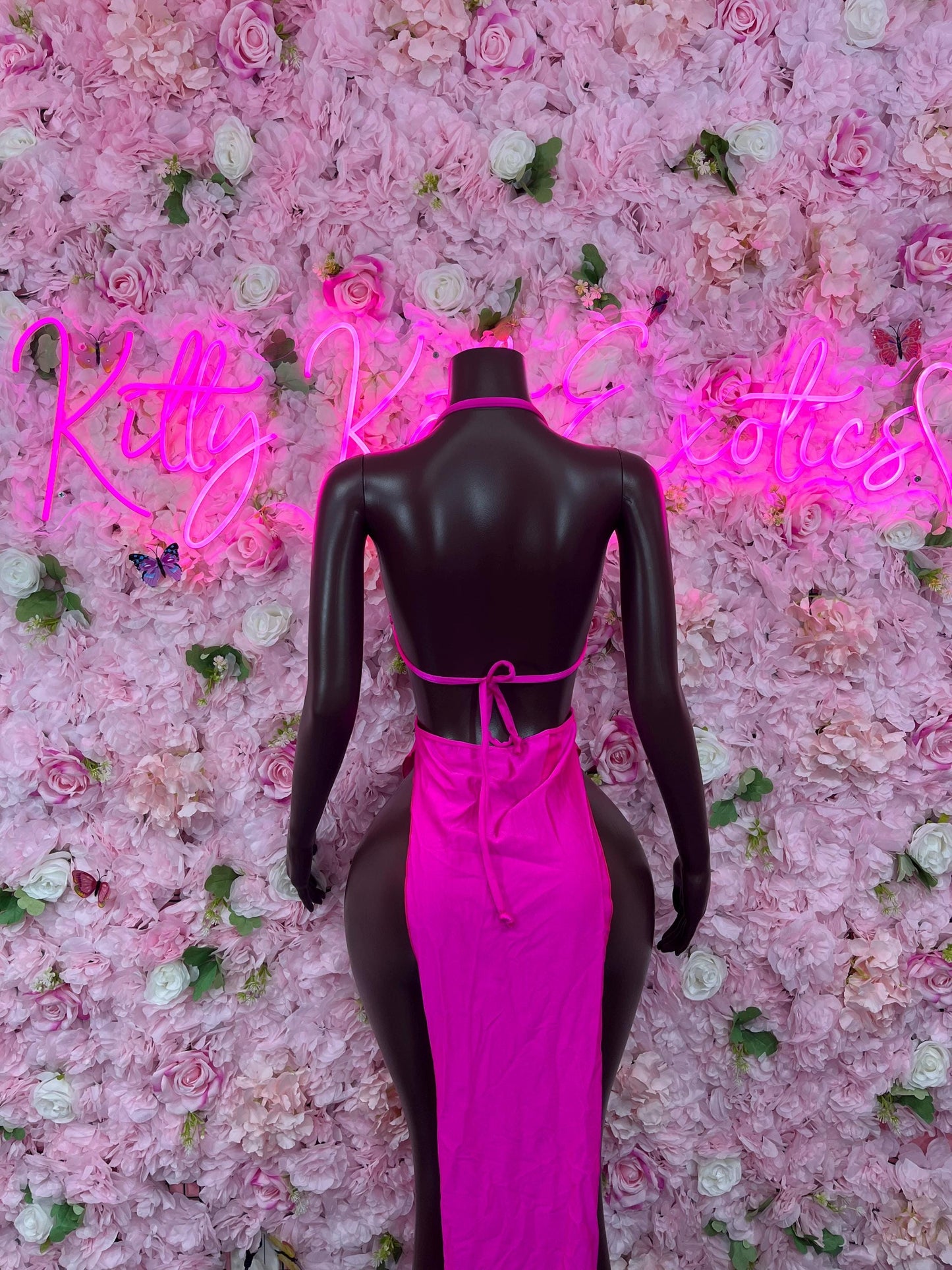 Gown Pink  Soft and Elegant Party, Evening, or Casual Wear | Luxurious Women's Fashion