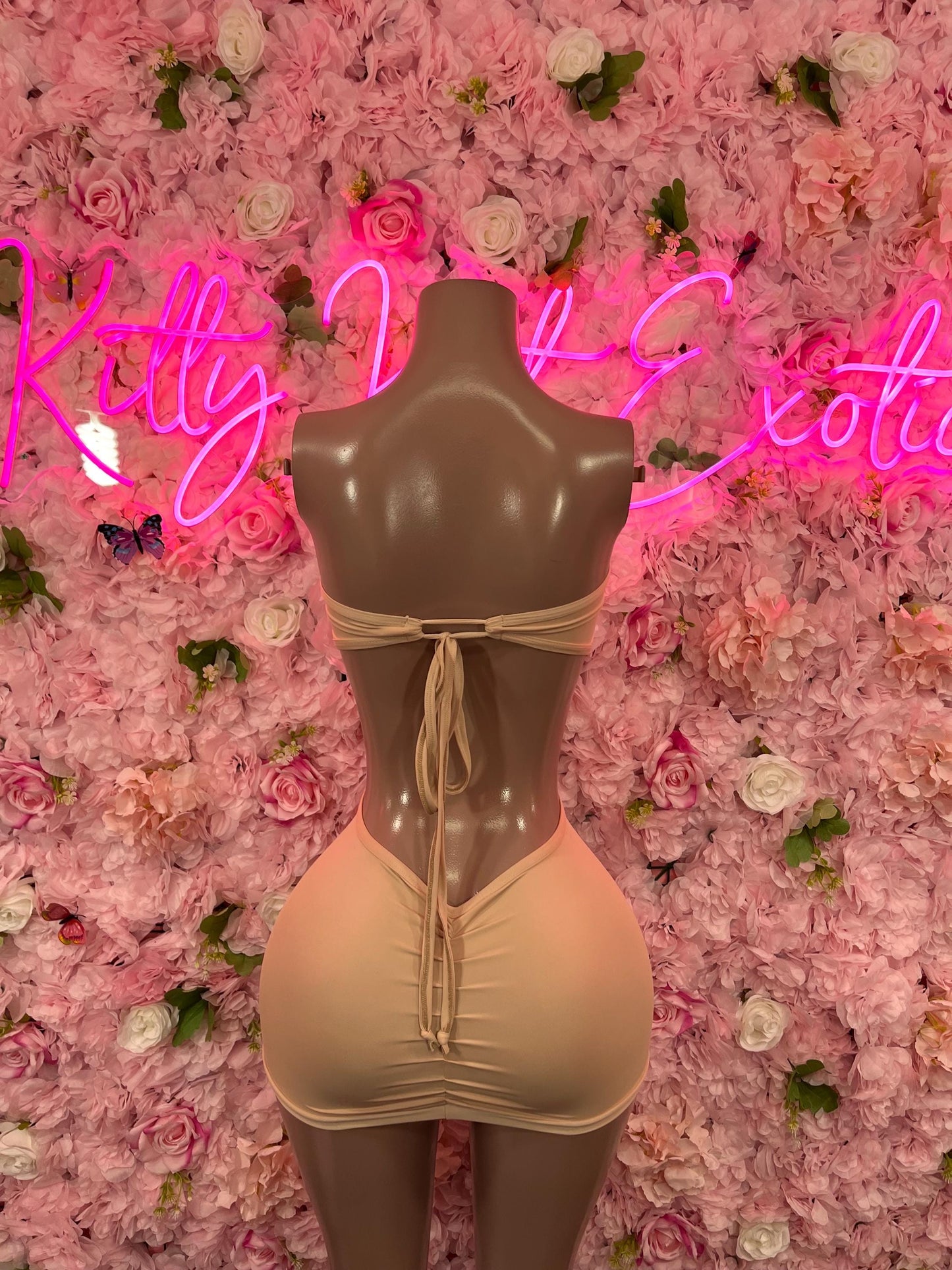 Gold  Dress  Sexy Clubwear & Dancewear for Raves, Parties, or Festivals | Bold and Eye-Catching Outfit