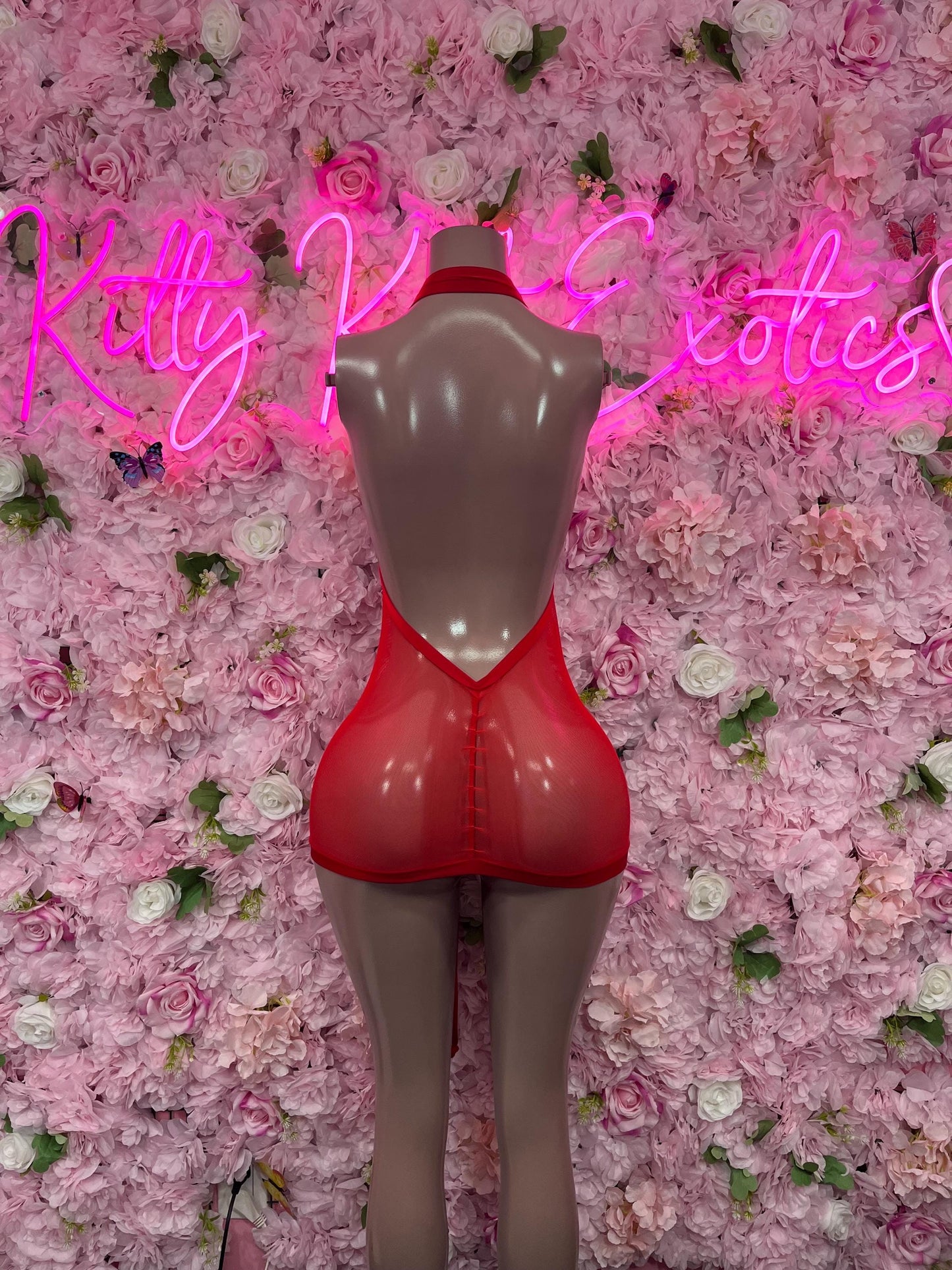 New YearsRed Dress  - Exotic Dancewear  Elegant and Sexy Evening Dress for Performers, Events, or Special Occasions Womens Clothing