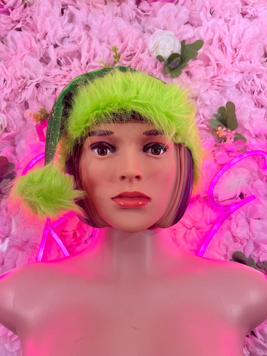 Festive Christmas Headband for a Dose of Holiday Glam Sexy Grinch Christmas Hat  Perfect Holiday Party Accessory