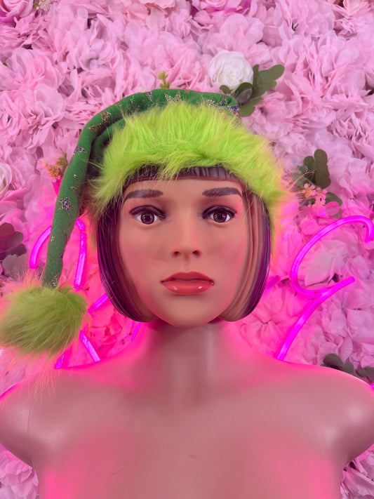 Festive Christmas Headband for a Dose of Holiday Glam Sexy Grinch Christmas Hat  Perfect Holiday Party Accessory